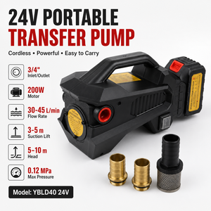 Pompa di Trasferimento Diesel Portatile 12V/24V DC, Pompa Elettrica per <span class=keywords><strong>Carburante</strong></span> Diesel - Product Image 3