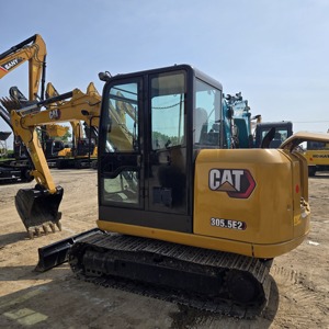 Excavatrice d'occasion Caterpillar 305.5E2 et 305.5 de haute qualité, faible nombre d'heures, 5,5T, avec pompe d'origine - Product Image 6