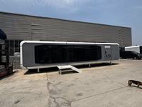 Maisonnette modulaire préfabriquée en acier écologique de luxe A70 Villa pour hôtel ou boutique