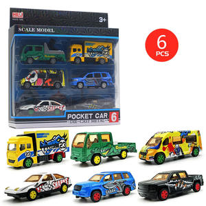 מכונת מתכת diecast diecast מכונית מתכת 1: 64 סגסוגת הנדסת סגסוגת דגם סט חפר משאית צבאית rv <span class=keywords><strong>suv</strong></span> super - Product Image 2