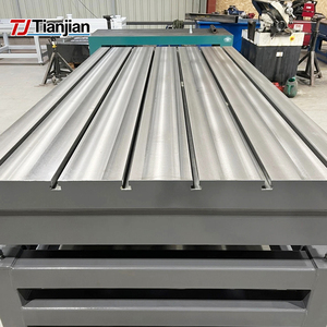 Piastra di Superficie in Ghisa TJ HT200-300 con Scanalature, Tavolo di Ispezione e Piattaforma di Marcatura, Precisione Grado 0~3, Durezza HB170-240 - Product Image 3