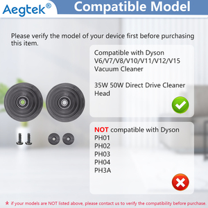 Ruedas V-ball de Alta Calidad V11/<span class=keywords><strong>V15</strong></span> Gen5 para Aspiradoras <span class=keywords><strong>Dyson</strong></span> - Product Image 3