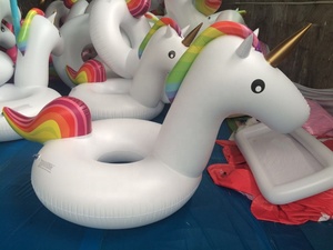 Anneau et cercle de natation licorne gonflable, anneau de natation gonflable adulte, jouets de piscine, anneau de natation en plein air, vente <span class=keywords><strong>foe</strong></span> - Product Image 4