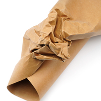 L'usine fournit directement du papier kraft lavable biodégradable matériau en papier jacron imperméable pour la fabrication d'étiquettes de trousse de toilette