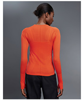 Ropa Deportiva para Mujer 2025, Tops de Gimnasio, Ropa Ecuestre, Mangas con Orificios para Pulgares, Camiseta sin Costuras para Mujer