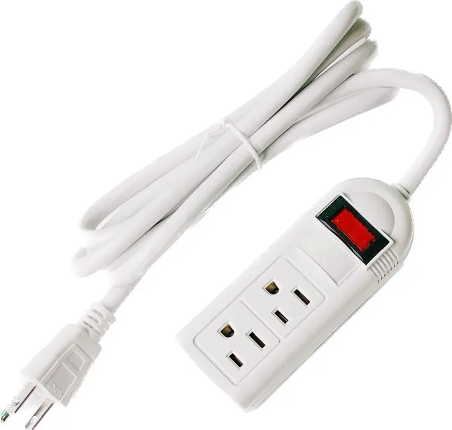 American 6AC outlet power strip surge protector Socket