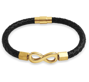 Fermoir à clou hexagonal en forme de 8 en acier inoxydable pour la fabrication de bracelets en cuir - Product Image 2