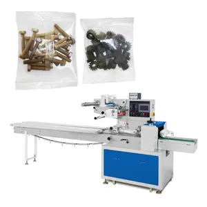 High Speed Automatic Horizontal Pillow Flow Pack hardware Screw Packing Machine