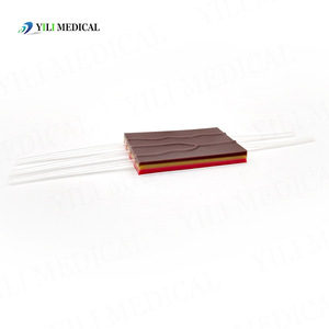 Modèle médical d'entraînement à la simulation d'infusion intraveineuse avec clip de bande en silicone à trois couches simulées pour l'enseignement - Product Image 2