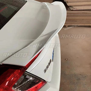 Alerón trasero de alta calidad estilo JDM de ABS para Honda Civic 4 puertas 2016 2017 2018 - Product Image 6