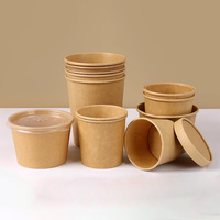 Assiettes et bols jetables en papier écologiques de qualité alimentaire de 750 ml/26 oz pour pizza, collations, salades, contenants à emporter, emballages alimentaires