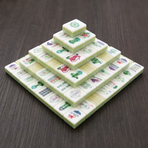 Tuiles de Mahjong Américain Personnalisées <span class=keywords><strong>en</strong></span> Acrylique Gravé, Design Moderne de Luxe à 4 Couches, pour le Divertissement - Product Image 2