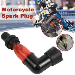 Tapa de Bujía LED Universal para Motocicleta, Indicador Intermitente de Encendido, Funda de Goma y Plástico Multicolor - Product Image 3