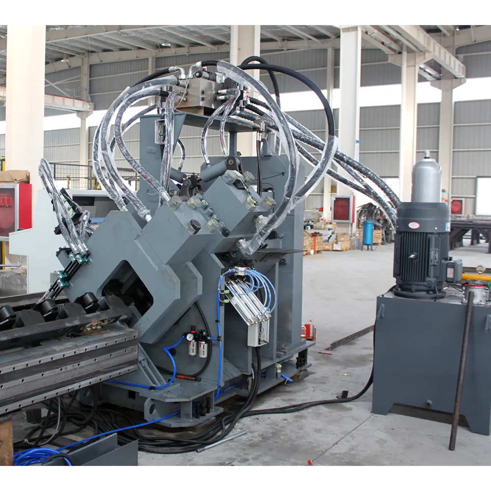 Máquina de perfuração hidráulica Raintech CNC para marcação e corte com software Taurus auto-desenvolvido