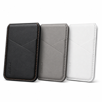 Dompet Ponsel Kulit PU Vintage dengan Slot Kartu ID & Penyangga, Pemblokir RFID, Kompatibel dengan Ponsel & Casing Magnetik