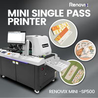 Mesin Cetak Kemasan Digital Renovix Mini Single Pass untuk Kantong, Kartu, Gelas Kertas, Printer Kemasan Skala Kecil