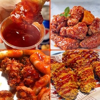Salsa de ajo coreana picante dulce HALAL, ingredientes primarios certificados HACCP, soja y pollo envasados en bolsa o botella