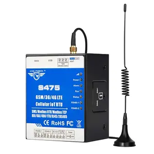 وحدة الحصول على البيانات من Modbus TCP IO, مع 8DIN 6ein 4DO RTU S475