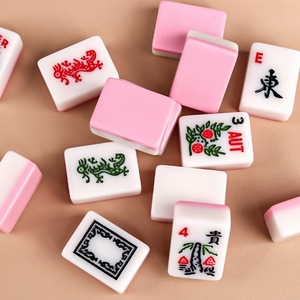 Tuiles de Mahjong Américain Modernes en Mélamine de 30 mm, 166 Pièces, Ensemble de Jeu de Mahjong Occidental Portable pour Jeu Manuel à Domicile - Product Image 2
