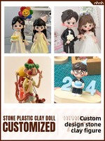 Figurine 2D sur mesure, poupée anime personnalisée, créez votre propre design, modèles personnalisés en résine grandeur nature, impression 3D privée