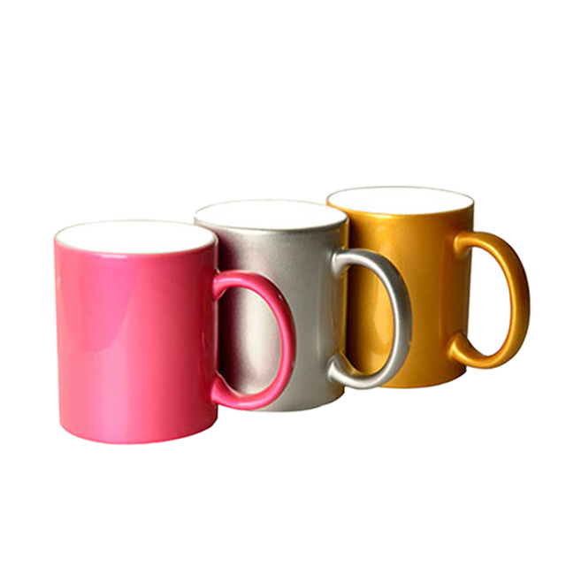 DDP New Arrive Eco-Friendly Sublimation Magic Mug Classic Design Custom Frosted Stoneware Ceramic Heat Sensitive Color Changing