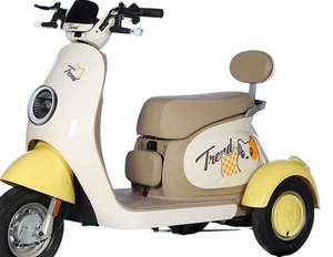 Tricycle électrique 48 V à carrosserie ouverte pour usage domestique, véhicule de loisirs pour femmes avec siège enfant - Product Image 3