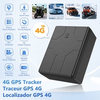 4G LTE GSM Pelacak Magnetik GPS Untuk Motor Aktif Keamanan Kendaraan Mobil Pelacakan Langsung Peta Riwayat Rute