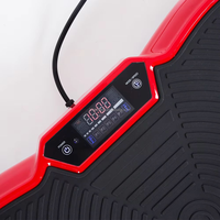 Plateforme vibrante multifonctionnelle électrique Crazy Fit pour la perte de graisse, machine de massage corporel intelligente, portable, capacité 150 kg