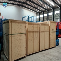 Plateforme élévatrice à ciseaux autonome à batterie, hauteur 14m, capacité 100kg, pour l'entretien et la construction en haute altitude