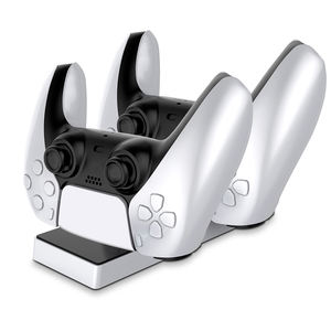 Cargador de controlador PS5 personalizado de fábrica, estación de carga Dual con indicador Led para Playstation5, mando - Product Image 4