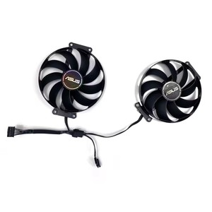 ใหม่พัดลมระบายอากาศการ์ดแสดงผล<span class=keywords><strong>3060</strong></span> 6Pin 0.5A 87มม. T129215SU 12V สำหรับ Asus GeForce <span class=keywords><strong>RTX</strong></span> 3060Ti V2พัดลมคู่ขนาดเล็ก OC - Product Image 2