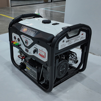 Generador de Gasolina Timecore 11000NED de 8kW, Energía de Respaldo para el Hogar, 3000 RPM, Portátil con Kit de Ruedas, Tanque de Combustible de 25L, 8 Horas de Funcionamiento