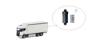 밴 트럭 화물 컨테이너 박스 트럭 자산 관리 용 자석 무선 블루 치아 오픈 도어 센서 - Product Image 3