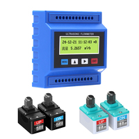 Medidor de Flujo Ultrasónico Digital con Certificación CE, Montado en la Pared, para Agua y Aceite, Soporte OEM Personalizado, Precio Económico