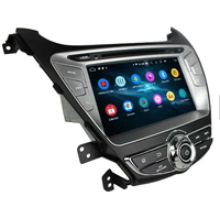 Autoradio multimédia Android 15 8 pouces pour Hyundai Elantra 2014-2015, compatible DSP DAB+ Parrot BT 4G SIM OBD TPMS