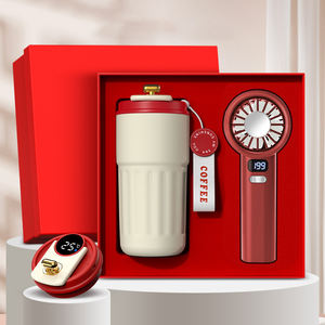 Kit Promocional Todo en Uno Ranguo, Taza con Ventilador de Acero Inoxidable Recargable por USB-C, Colores Personalizados con Logotipo, Promoción Corporativa, Inmobiliaria - Product Image 5