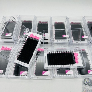 Bán buôn 0.05 CC 8mm-25mm khối lượng Nga mở rộng lông mi pesta như Matte Đen <span class=keywords><strong>Mink</strong></span> lông mi 0.03 Cashmere Lash khay - Product Image 5