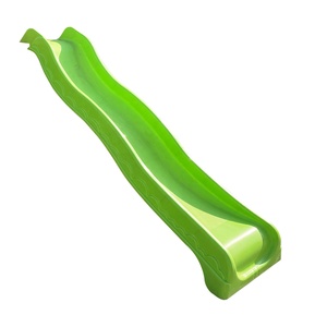 Maison de jeu extérieure pour enfants avec toboggan en plastique de 1,8 m pour aire de jeux pour bébés - Product Image 2