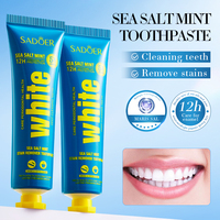 Nouvelle Pâte Dentaire SADOER Menthe Jasmin Fraîche pour Dents Sensibles – Soulagement, Protection des Gencives, Inhibition des Bactéries et Rafraîchissement Buccal – Usage Domestique