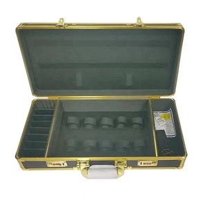 กล่องเครื่องมือกล่องตัดผมสีดําหรือเศษไม้หรือสีทองแบบมืออาชีพ - Product Image 6