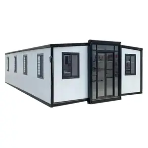 Klappbarer Container erweiterbares Haus ein Schlafzimmer /Toilette/Küche/Schrank 20GP abnehmbares erweiterbares tragbares Wohnhaus