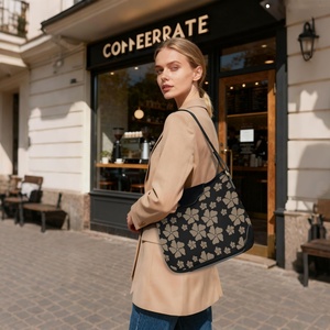 Sac à main pour femmes Aloha Hawaii Brown Flower College en cuir PU, imprimé personnalisé, grand sac à fermeture éclair, sac bandoulière, sac à épaule en cuir - Product Image 5