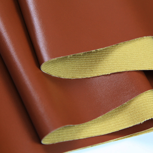 قماش جلد صناعي ناعم مقاوم للرياح بنمط نابا من البولي يوريثان يشبه القطن والصوف وفقًا للمعايير الأوروبية لتغليف الأرائك والأثاث - Product Image 4