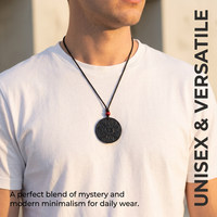 Collier Énergétique Quantique Scalaire Nano-Ionique Technologie Japonaise, Pendentif Personnalisé en Pierre de Lave Classique et Tourmaline Noire, Cadeau