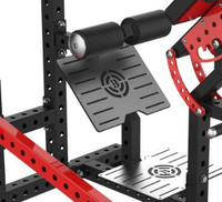 Máquina de Hiperextensión Comercial Ajustable de Acero para Cabras, Entrenamiento de Fuerza para Pecho y Espalda, con Pila de Pesas de 70 kg para Gimnasios Profesionales