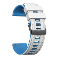 Tali Jam Tangan Pengganti Nyaman Modis Silikon 22Mm untuk Garmin Forerunner 745 Desain Loop Olahraga dengan Gesper Pin 8 Warna