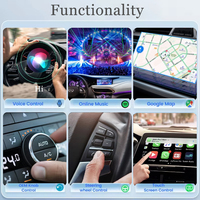 Fuallwin Adaptador Inalámbrico con IA para Auto, Android Auto, CarPlay, Dongle con 1 Año de Garantía para Cadillac CT5/CTS, Salida Tipo-C/USB
