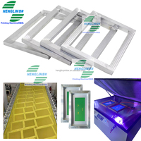 Materiales de Impresión en Marco de Aluminio para Serigrafía, para Imágenes de Alta Calidad
