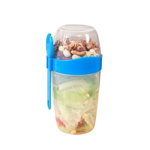 Taza para Ensalada Portátil con Tapa y Logotipo Personalizado, Venta al por Mayor para Uso Doméstico - Product Image 2