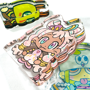 Kuien Hoge Kwaliteit Custom Gedrukt Acryl Blok Gepersonaliseerde 9Mm Dik Acryl Anime Blok Standee Leverancier - Product Image 2